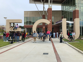 High School students visit the ECU computer science department (Fall 2019).